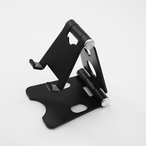 Tiendas al por menor/soporte de escritorio para exhibición de escritorio de aleación de aluminio para teléfonos o tabletas